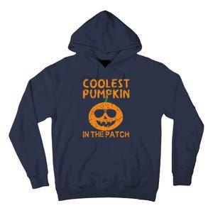 Coolest Pumpkin In The Patch Funny Halloweens Tall Hoodie