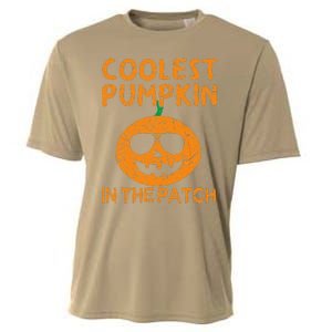 Coolest Pumpkin In The Patch Funny Halloweens Cooling Performance Crew T-Shirt