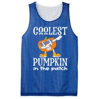 Coolest Pumpkin In The Patch Vintage Pumpkin Halloween Meaningful Gift Mesh Reversible Basketball Jersey Tank