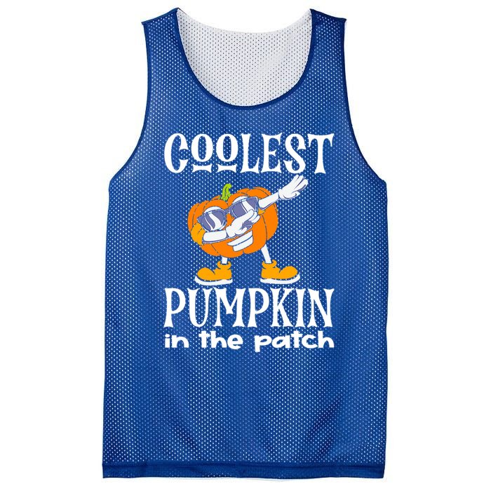 Coolest Pumpkin In The Patch Vintage Pumpkin Halloween Meaningful Gift Mesh Reversible Basketball Jersey Tank