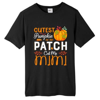 Cutest Pumpkin In The Patch Call Me Mimi Halloween Gift Tall Fusion ChromaSoft Performance T-Shirt