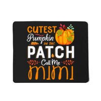 Cutest Pumpkin In The Patch Call Me Mimi Halloween Gift Mousepad