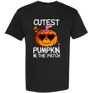 Cutest Pumpkin In The Patch Halloween Pumpkin Garment-Dyed Heavyweight T-Shirt