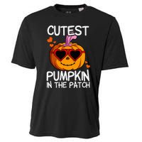 Cutest Pumpkin In The Patch Halloween Pumpkin Cooling Performance Crew T-Shirt