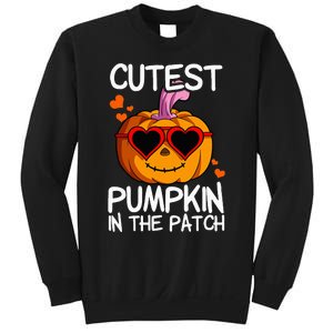 Cutest Pumpkin In The Patch Halloween Pumpkin Sweatshirt