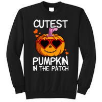 Cutest Pumpkin In The Patch Halloween Pumpkin Sweatshirt