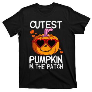 Cutest Pumpkin In The Patch Halloween Pumpkin T-Shirt