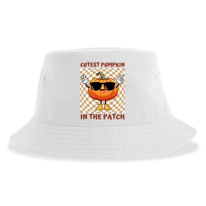 Cutest Pumpkin In The Patch Halloween Costume Sustainable Bucket Hat