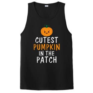 Cutest Pumpkin In The Patch Fun Halloween Gift PosiCharge Competitor Tank