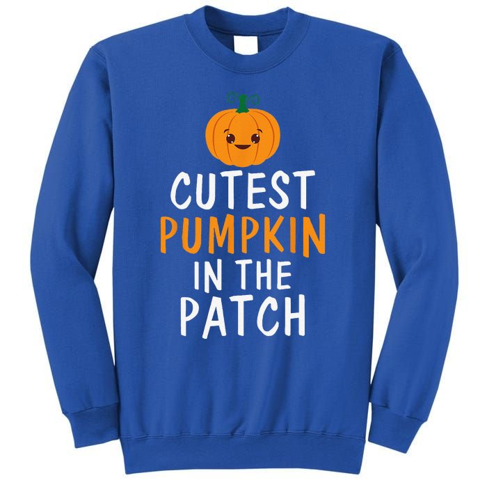 Cutest Pumpkin In The Patch Fun Halloween Gift Sweatshirt