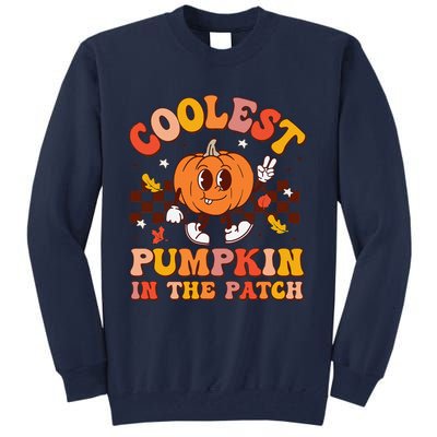 Coolest Pumpkin In The Patch Halloween Tall Sweatshirt