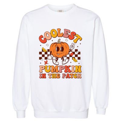 Coolest Pumpkin In The Patch Halloween Garment-Dyed Sweatshirt