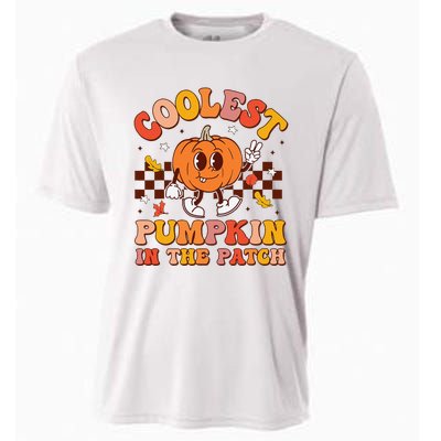 Coolest Pumpkin In The Patch Halloween Cooling Performance Crew T-Shirt