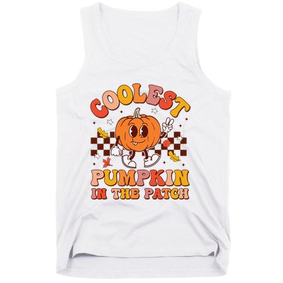 Coolest Pumpkin In The Patch Halloween Tank Top