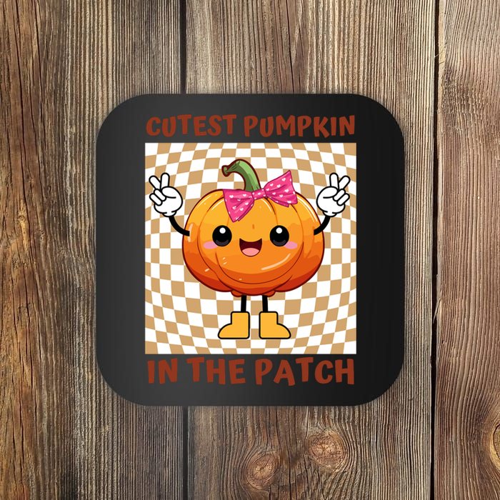 Cutest Pumpkin In The Patch Halloween Costume Gift Coaster