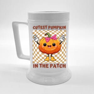 Cutest Pumpkin In The Patch Halloween Costume Gift Beer Stein