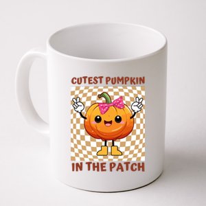 Cutest Pumpkin In The Patch Halloween Costume Gift Coffee Mug