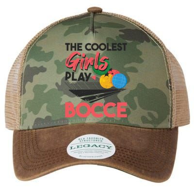 Cool Play Italian Bocce Bocce Ball Player Gift Legacy Tie Dye Trucker Hat