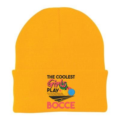 Cool Play Italian Bocce Bocce Ball Player Gift Knit Cap Winter Beanie