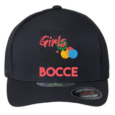 Cool Play Italian Bocce Bocce Ball Player Gift Flexfit Unipanel Trucker Cap