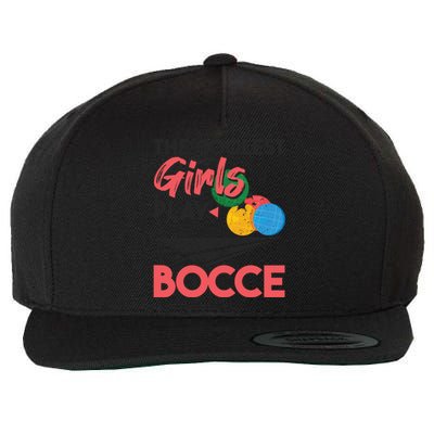 Cool Play Italian Bocce Bocce Ball Player Gift Wool Snapback Cap