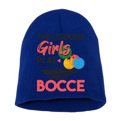 Cool Play Italian Bocce Bocce Ball Player Gift Short Acrylic Beanie