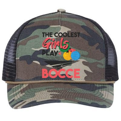 Cool Play Italian Bocce Bocce Ball Player Gift Retro Rope Trucker Hat Cap