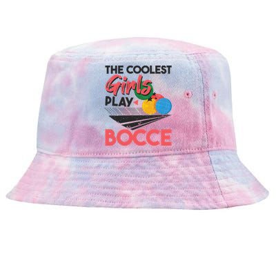 Cool Play Italian Bocce Bocce Ball Player Gift Tie-Dyed Bucket Hat