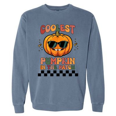 Coolest Pumpkin In The Patch Halloween Meaningful Gift Garment-Dyed Sweatshirt