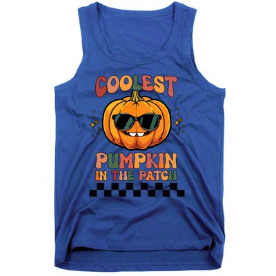 Coolest Pumpkin In The Patch Halloween Meaningful Gift Tank Top