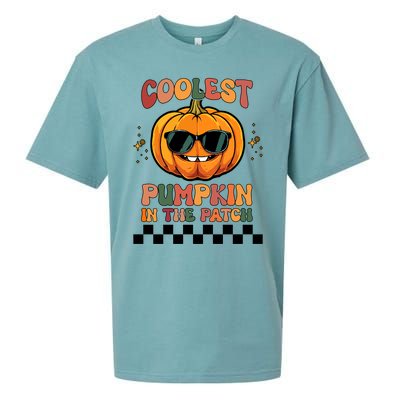 Coolest Pumpkin In The Patch Halloween Meaningful Gift Sueded Cloud Jersey T-Shirt