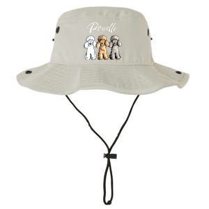 Cute Poodle I Caniche Puppy Dogs Gift Tee Women Girl Legacy Cool Fit Booney Bucket Hat