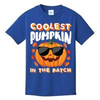 Coolest Pumpkin In The Patch Vintage Halloween Party Cute Gift Kids T-Shirt