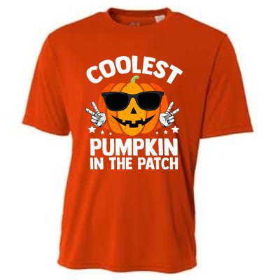 Coolest Pumpkin In The Patch Halloween Cooling Performance Crew T-Shirt