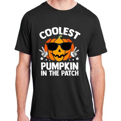 Coolest Pumpkin In The Patch Halloween Adult ChromaSoft Performance T-Shirt