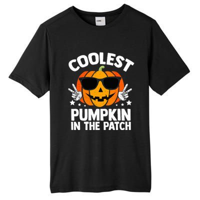 Coolest Pumpkin In The Patch Halloween Tall Fusion ChromaSoft Performance T-Shirt