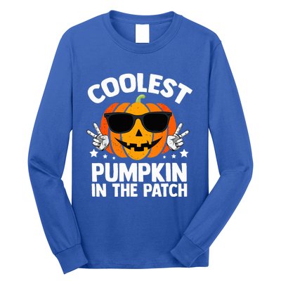 Coolest Pumpkin In The Patch Halloween Long Sleeve Shirt