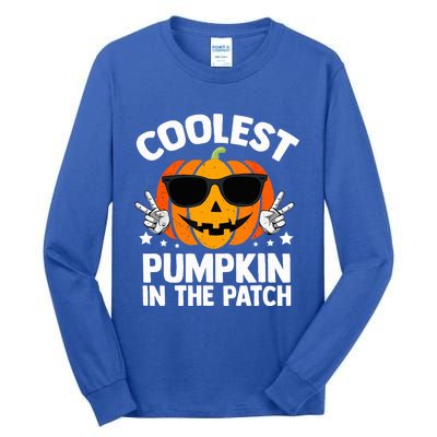 Coolest Pumpkin In The Patch Halloween Tall Long Sleeve T-Shirt