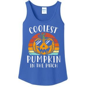 Coolest Pumpkin In The Patch Halloween Ladies Essential Tank