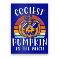 Coolest Pumpkin In The Patch Halloween Poster