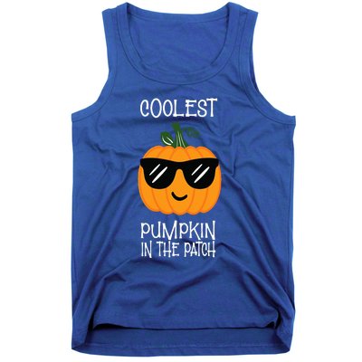 Coolest Pumpkin In The Patch Halloween Tank Top