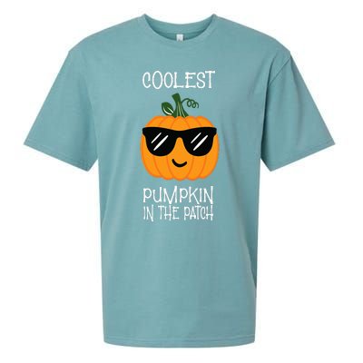 Coolest Pumpkin In The Patch Halloween Sueded Cloud Jersey T-Shirt