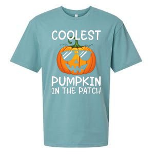 Coolest Pumpkin In The Patch Halloween Sueded Cloud Jersey T-Shirt