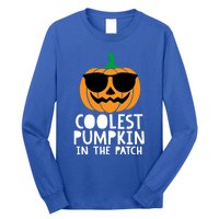 Coolest Pumpkin In The Patch Halloween Gift Long Sleeve Shirt