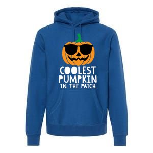 Coolest Pumpkin In The Patch Halloween Gift Premium Hoodie