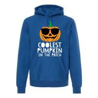 Coolest Pumpkin In The Patch Halloween Gift Premium Hoodie