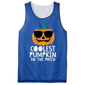 Coolest Pumpkin In The Patch Halloween Gift Mesh Reversible Basketball Jersey Tank