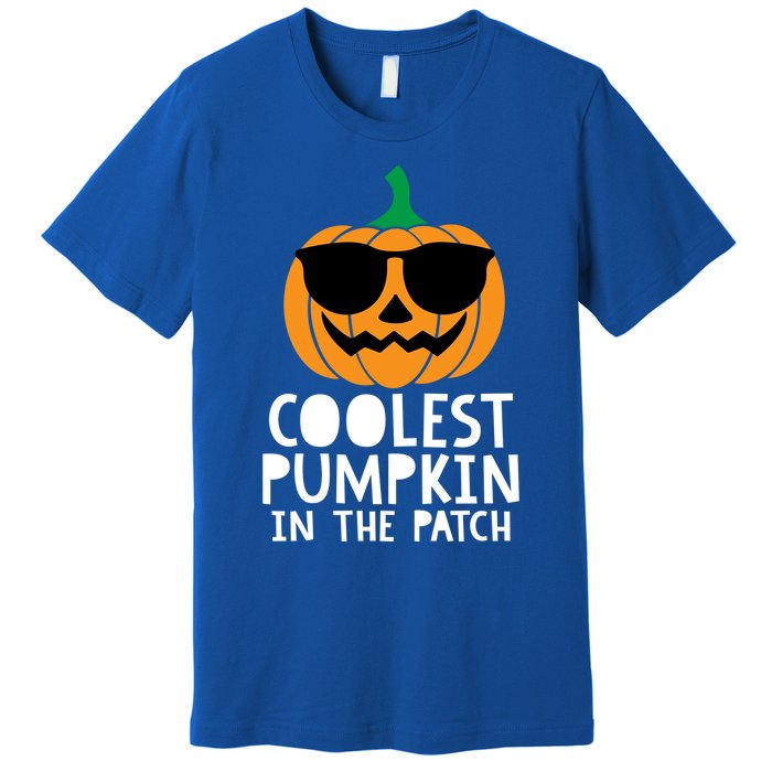 Coolest Pumpkin In The Patch Halloween Gift Premium T-Shirt