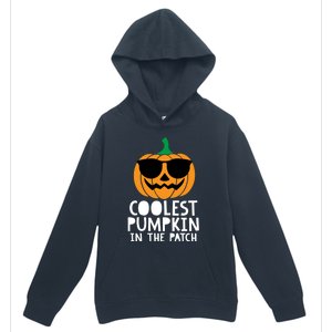 Coolest Pumpkin In The Patch Halloween Gift Urban Pullover Hoodie