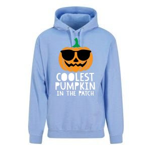 Coolest Pumpkin In The Patch Halloween Gift Unisex Surf Hoodie